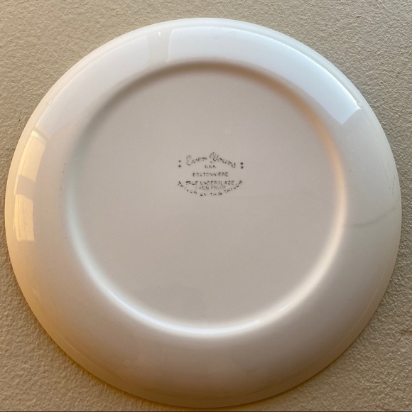 Two Vintage Ever Yours Boutoniere 10 (1/4)” plates - Picture 12 of 13